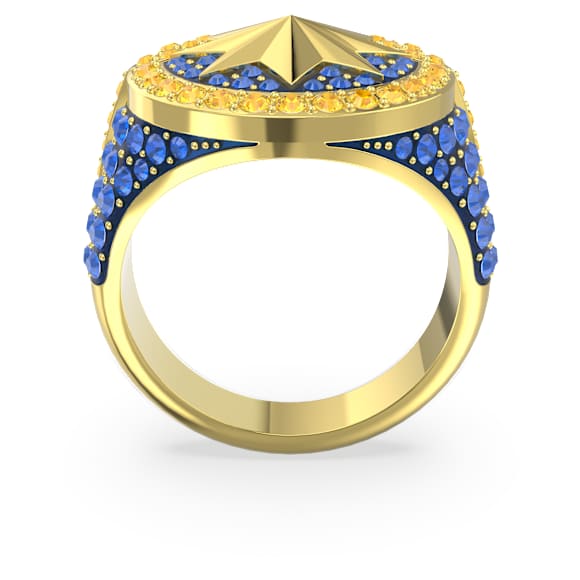 Anillo Captain Marvel © MARVEL, Multicolor, Baño tono oro - Swarovski, 5663355