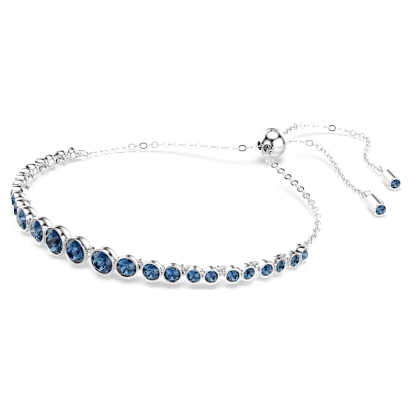 Imber Emily karkötő, Vegyes körmetszések, Kék, Ródium bevonattal - Swarovski, 5663394
