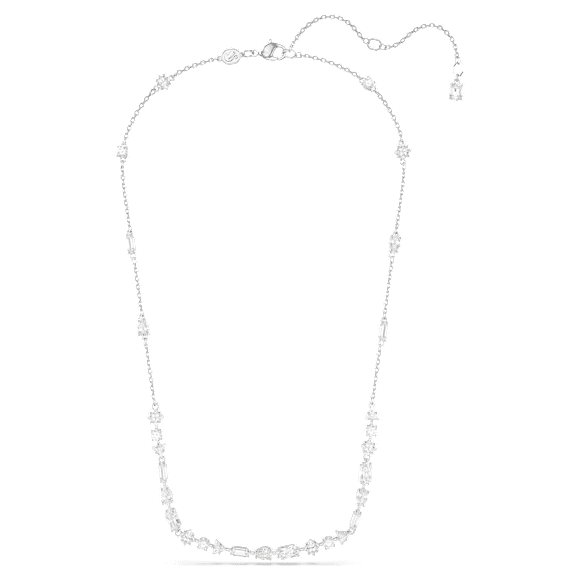 Mesmera Set, Verschiedene Schliffe, Verstreutes Design, Weiß, Rhodiniert - Swarovski, 5665877