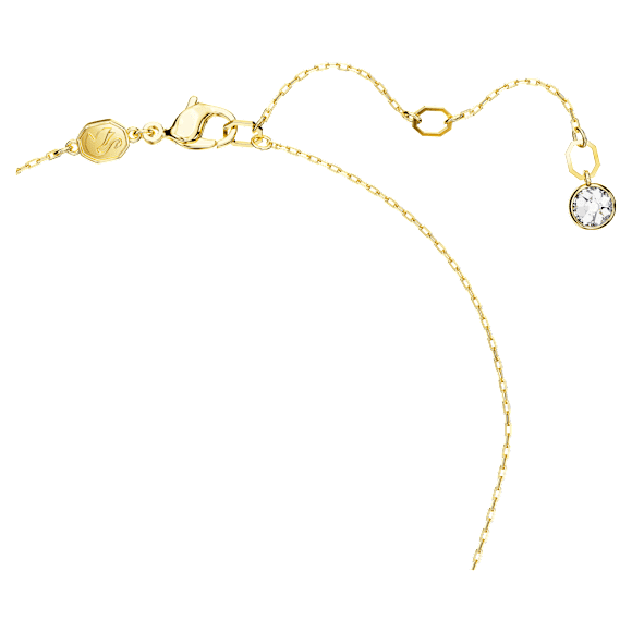 Idyllia pendant, Ladybug, Red, Gold-tone plated - Swarovski, 5666225
