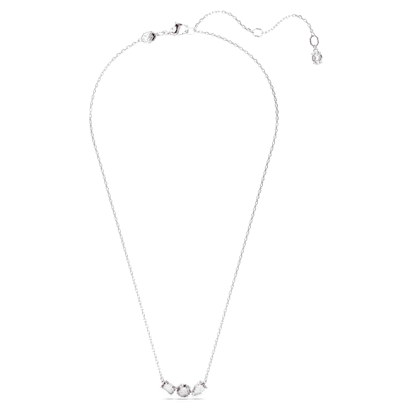 Mesmera Anhänger, Verschiedene Schliffe, Rosa, Rhodiniert - Swarovski, 5668275