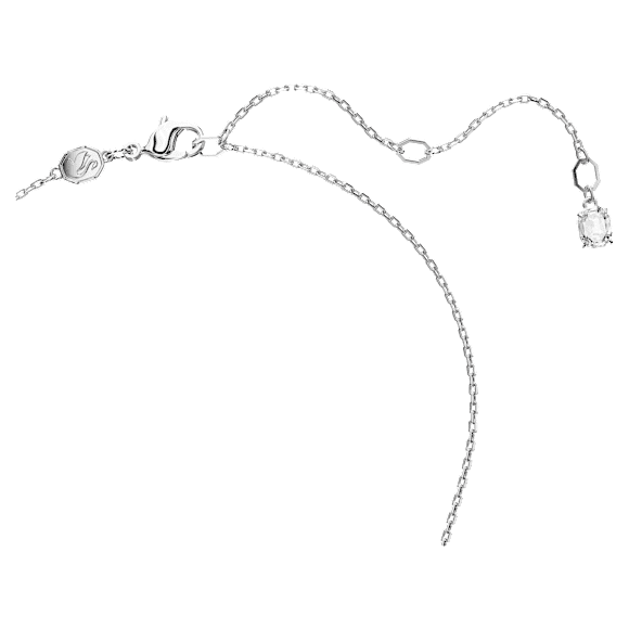 Mesmera pendant, Mixed cuts, Pink, Rhodium plated - Swarovski, 5668275