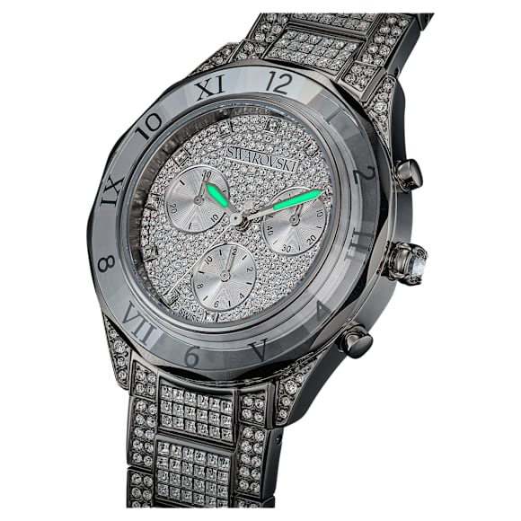 Montre Dextera Lux, Fabriqué en Suisse, Bracelet en métal, Ton argenté, Acier inoxydable - Swarovski, 5668845