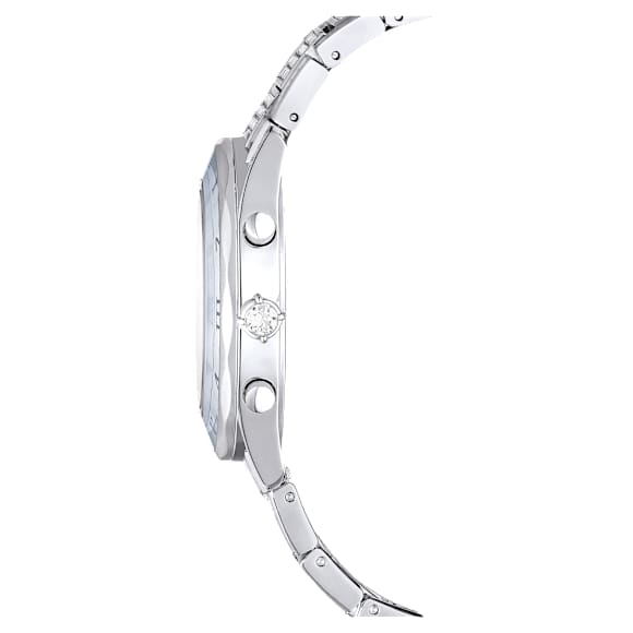 Montre Dextera Lux, Fabriqué en Suisse, Bracelet en métal, Ton argenté, Acier inoxydable - Swarovski, 5668845
