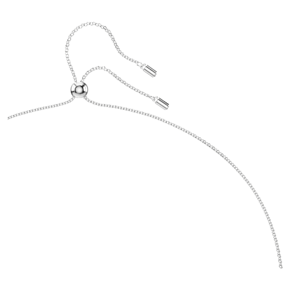 Mesmera Anhänger, Oktagon-Schliff, Groß, Weiß, Rhodiniert - Swarovski, 5669914