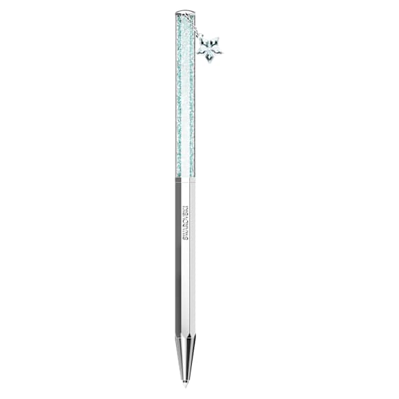 Crystalline Kugelschreiber, Stern, Blau, Verchromt - Swarovski, 5669929