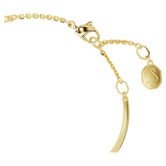 Idyllia bangle, Ladybug, Red, Gold-tone plated - Swarovski, 5670057
