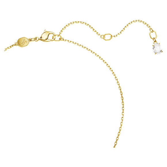 Idyllia pendant, Clover, Green, Gold-tone plated - Swarovski, 5671144
