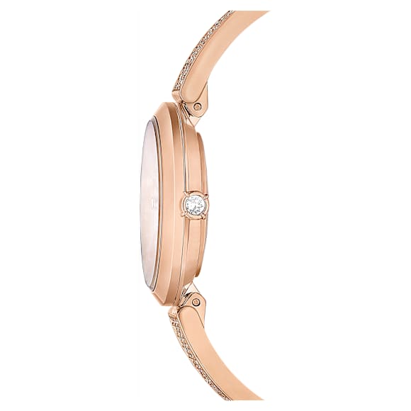 Illumina นาฬิกา, Swiss Made, สร้อยข้อมือโลหะ, โทนโรสโกลด์, เคลือบโทนสีโรสโกลด์ - Swarovski, 5671202