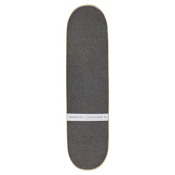Skateboard Golden Goose, Noir et blanc - Swarovski, 5672661