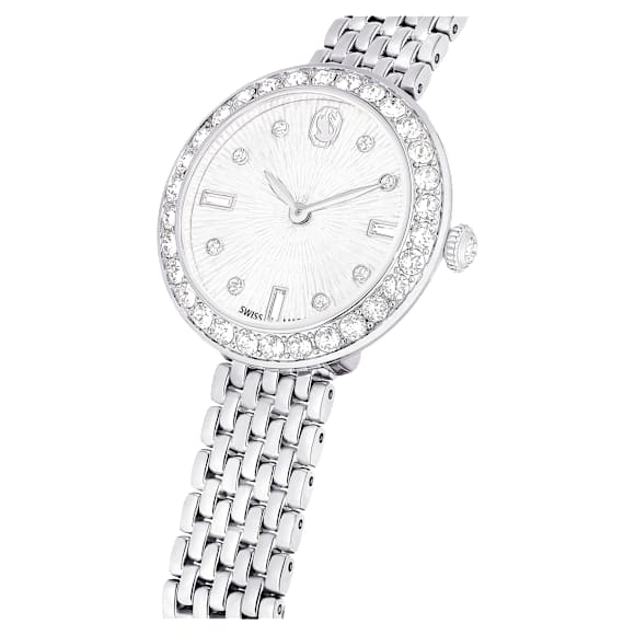 Certa นาฬิกา, Swiss Made, สร้อยข้อมือโลหะ, โทนสีเงิน, สเตนเลสสตีล - Swarovski, 5673022