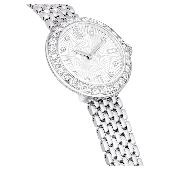 Certa นาฬิกา, Swiss Made, สร้อยข้อมือโลหะ, โทนสีเงิน, สเตนเลสสตีล - Swarovski, 5673022