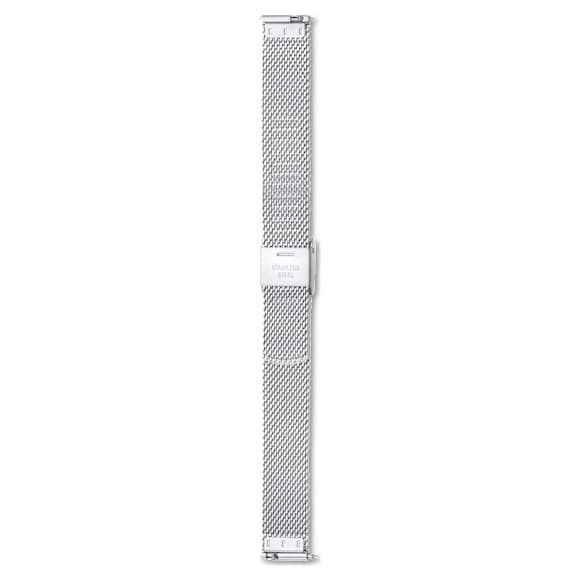Bracelet De Monture Extensible 13 Mm En Acier Inoxydable Argenté - Compatible Avec De Nombreuses Montres
