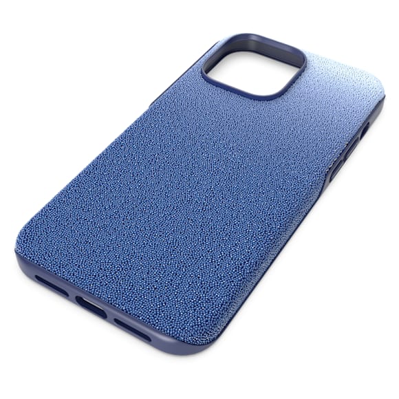 High smartphone case, Color gradient, iPhone® 14 Pro Max, Blue - Swarovski, 5674499