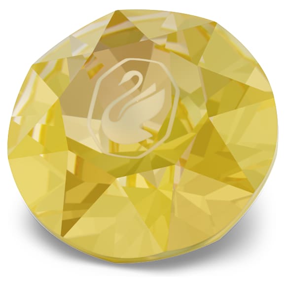 Exclusive chaton, Swan, Yellow - Swarovski, 5674574