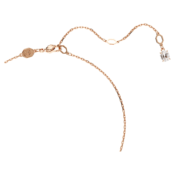 Dragon & Phoenix set, Dragon’s claw, White, Rose gold-tone plated - Swarovski, 5675835