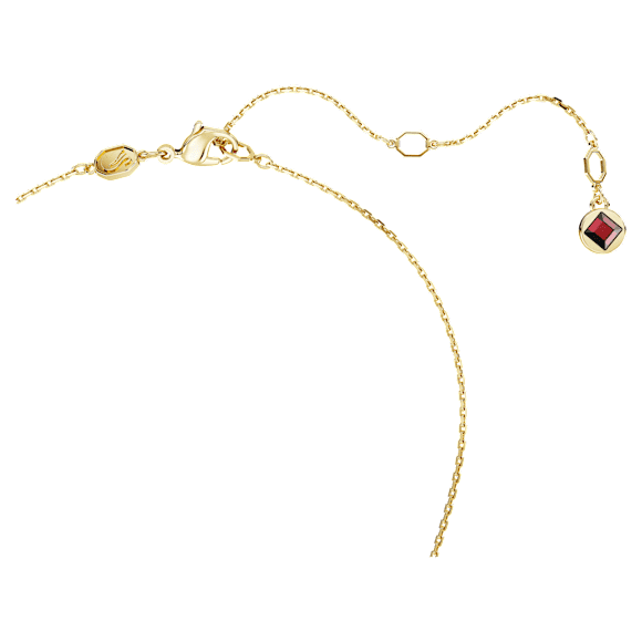 Chinese Zodiac 鏈墜, 龍, 黃色, 鍍金色色調 - Swarovski, 5676540