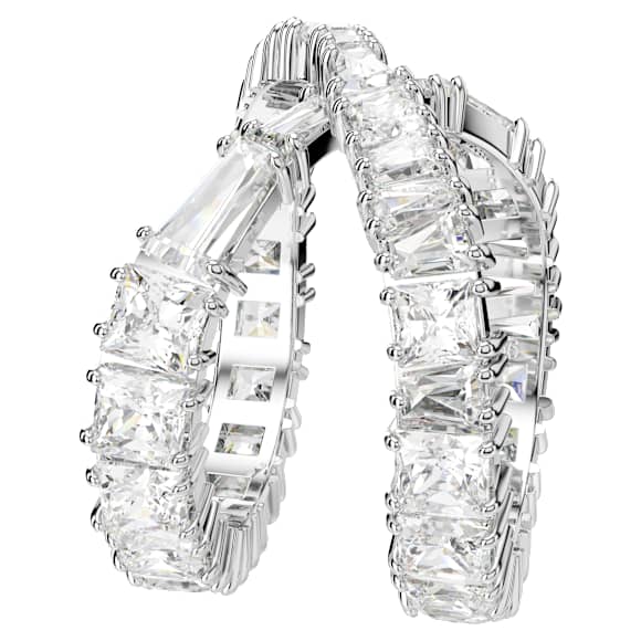 【SWAROVSKI】Hyperbola  リボン リング 送料込み org.jpg
