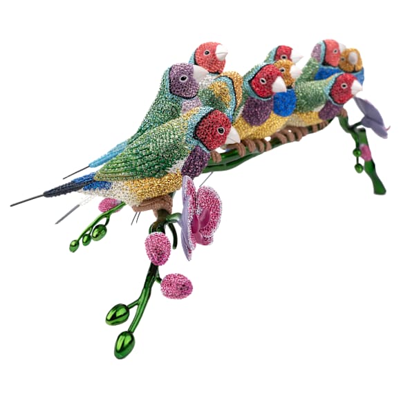 Crystal Myriad Gouldian Finches - Swarovski, 5677659