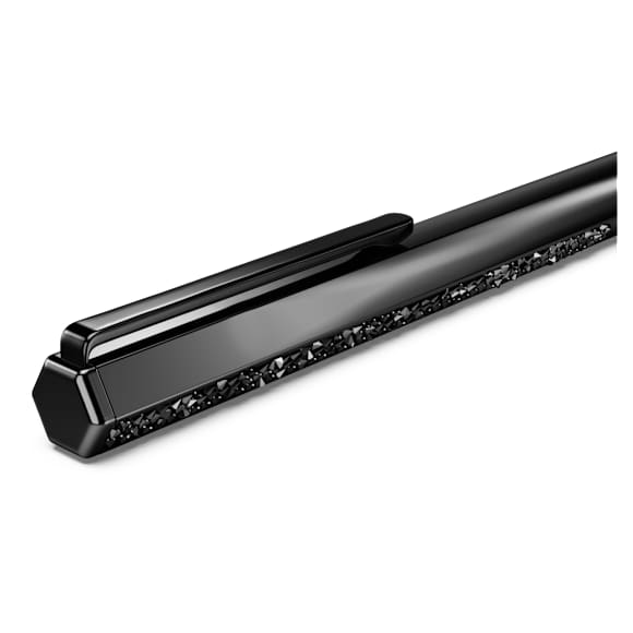 Stylo Bille Pierre Balmain Laqué Noir Scintillant - Excellent état, Recharge Fournie