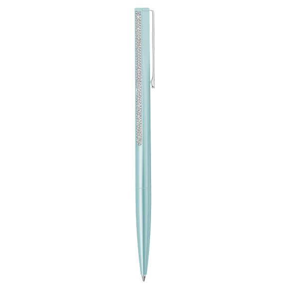 Kemični svinčnik Crystal Shimmer, Črno lakirano, kromirano - Swarovski, 5678190