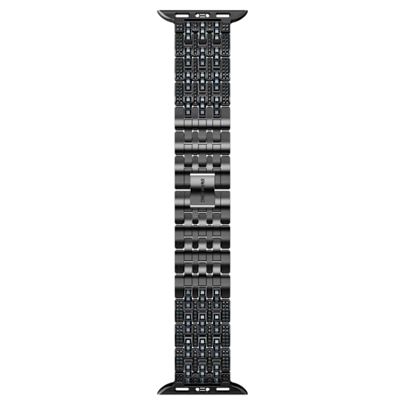 Curea princess, Pentru Apple Watch® 40 mm și 41 mm, Finisaj negru - Swarovski, 5678675