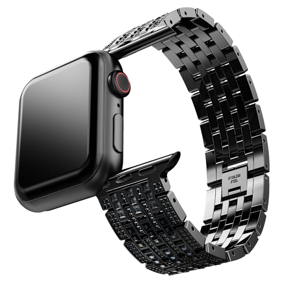 Princess strap, For Apple Watch® 40mm & 41mm, Black, Black finish