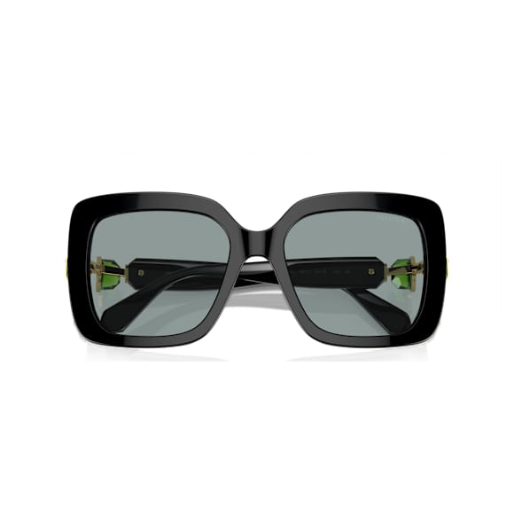 Sunglasses, Oversized, Square shape, SK6001, Black - Swarovski, 5679521