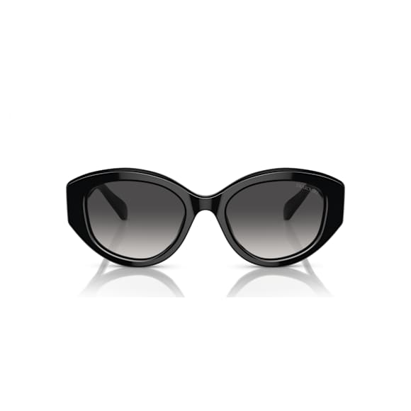 Sunglasses, Cat-eye shape, SK6005, Black - Swarovski, 5679527