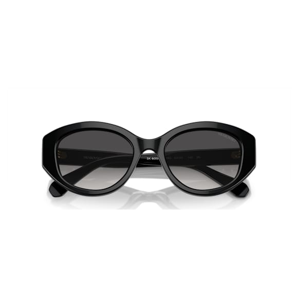 Sunglasses, Cat-eye shape, SK6005, Black - Swarovski, 5679527
