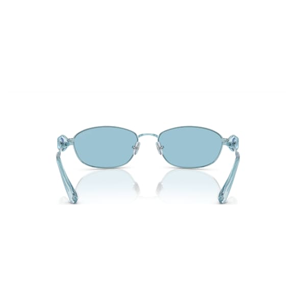Sonnenbrille, Ovale Form, SK7010, Blau - Swarovski, 5679530