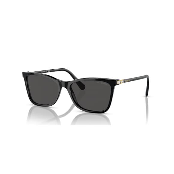 선글라스, 스퀘어 쉐입, SK6004, 블랙 - Swarovski, 5679534