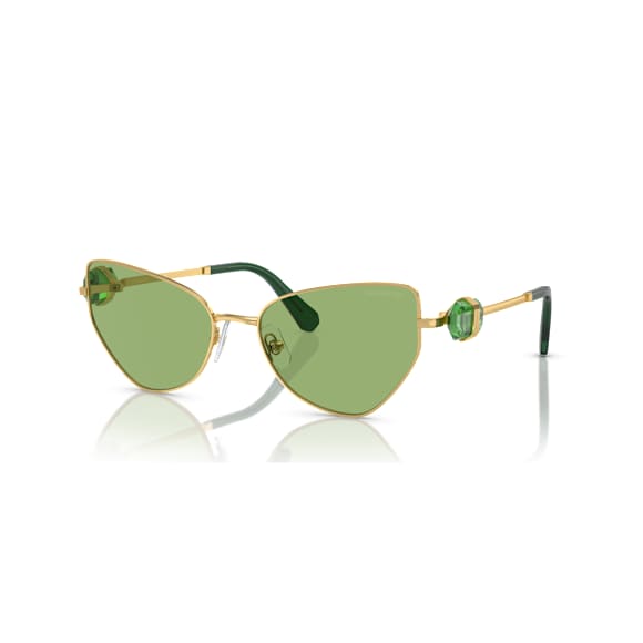 Occhiali da sole, Forma Cat-eye, SK7003, Verdi - Swarovski, 5679537