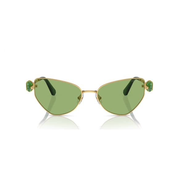 Occhiali da sole, Forma Cat-eye, SK7003, Verdi - Swarovski, 5679537