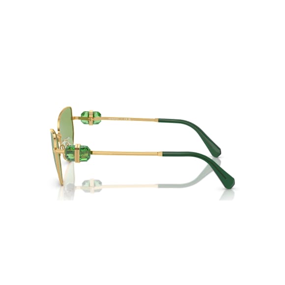 Occhiali da sole, Forma Cat-eye, SK7003, Verdi - Swarovski, 5679537