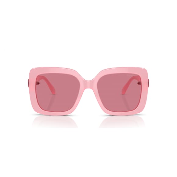 Lunettes de soleil, Oversize, Forme carrée, SK0061, Roses - Swarovski, 5679538