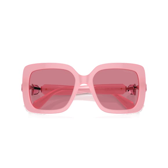 Lunettes de soleil, Oversize, Forme carrée, SK0061, Roses - Swarovski, 5679538