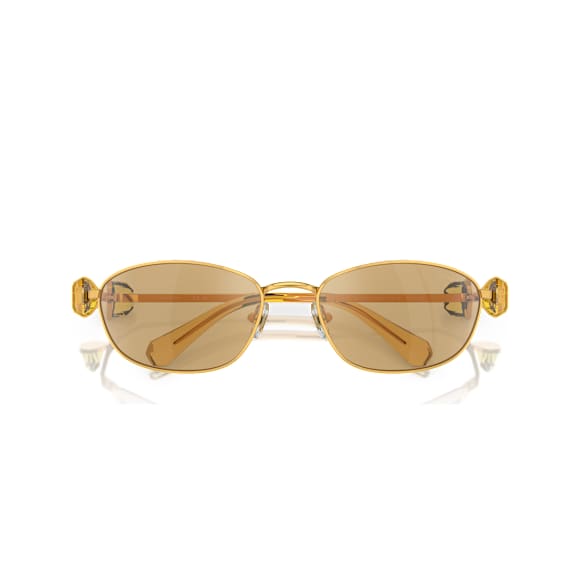 Sunglasses, Oval shape, SK7010, Yellow - Swarovski, 5679540