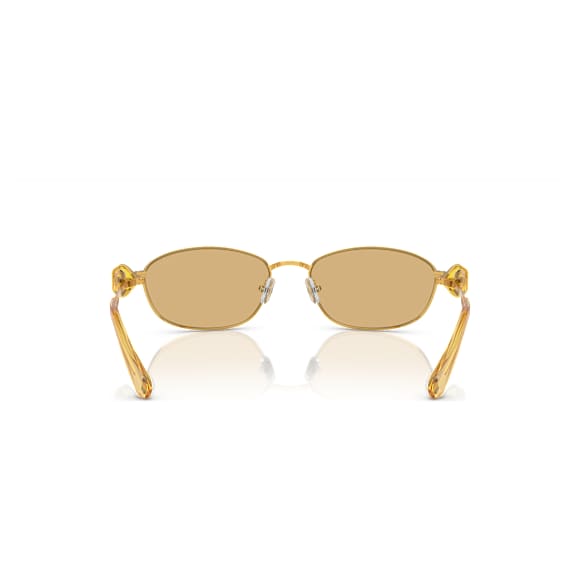 Sunglasses, Oval shape, SK7010, Yellow - Swarovski, 5679540