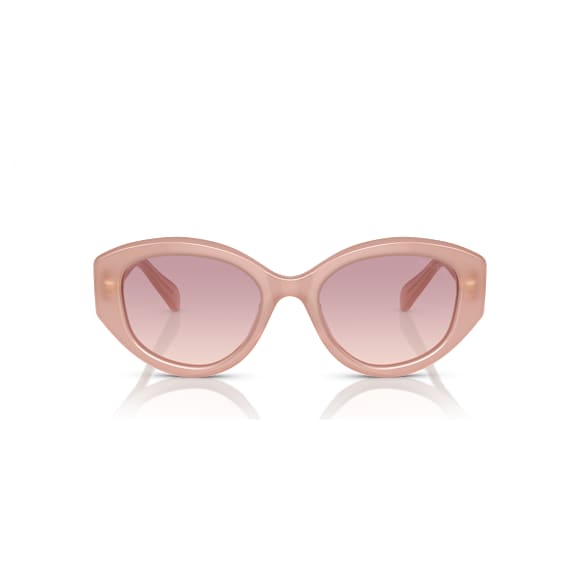 Sunglasses, Cat-Eye shape, SK6005, Pink - Swarovski, 5679541