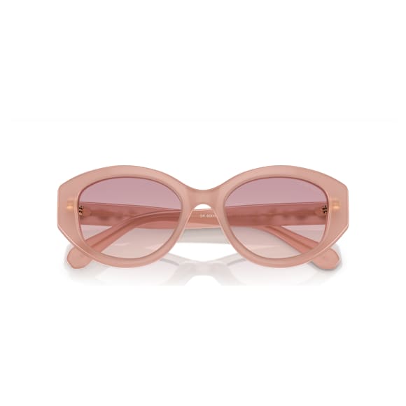 Sunglasses, Cat-Eye shape, SK6005, Pink - Swarovski, 5679541