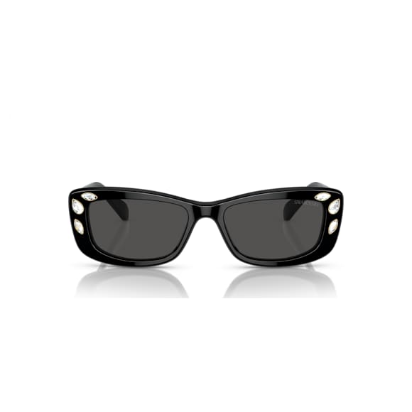 Sonnenbrille, Rechteckform, SK6008, Schwarz - Swarovski, 5679545