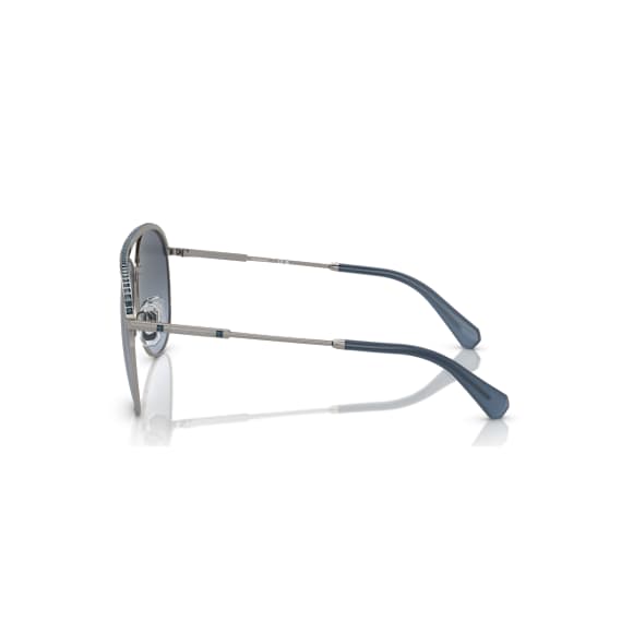 Sunglasses, Pilot shape, SK7005, Blue - Swarovski, 5679547