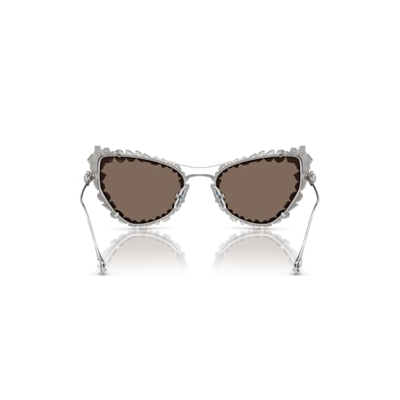 Occhiali da sole a clip 2 in 1, Statement, Forma Cat-eye, SK7011, Bianchi - Swarovski, 5679552
