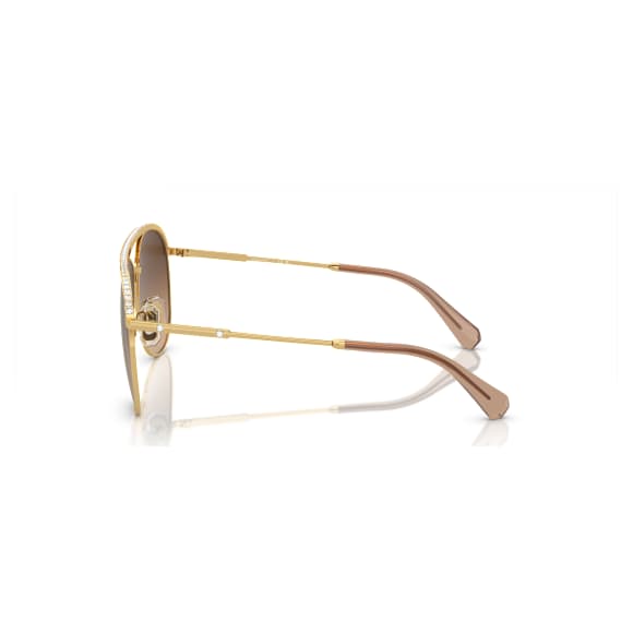 Sunglasses, Pilot shape, SK7005, Brown - Swarovski, 5679666