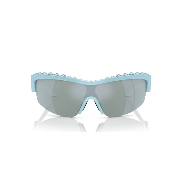 Solglasögon, Maskform, SK1126, Blå - Swarovski, 5679899