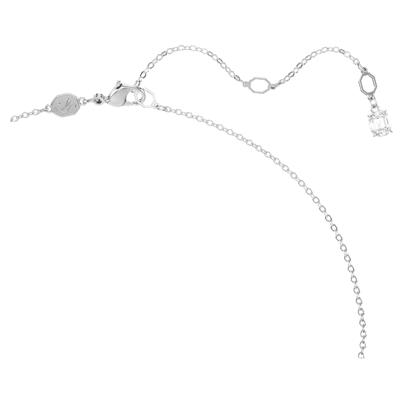 Pendentif et broche Idyllia, Tailles variées, Fleur, Long, Jaunes, Métal rhodié - Swarovski, 5679947