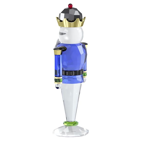 Holiday Cheers Nutcracker, Blue, Large - Swarovski, 5680228