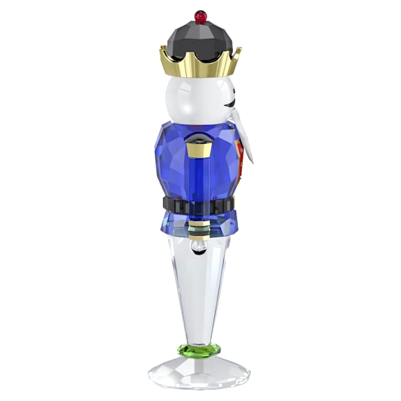 Holiday Cheers Nutcracker, Blue, Large - Swarovski, 5680228