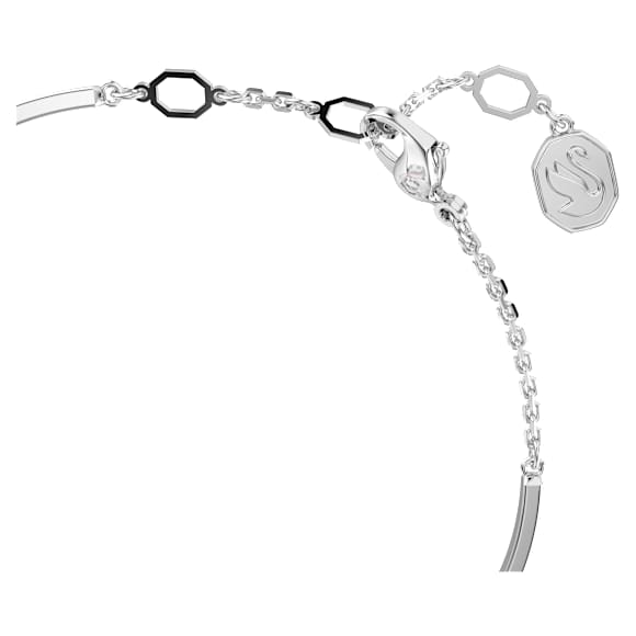 Idyllia Armreif, Muschel, Rosa, Rhodiniert - Swarovski, 5680298